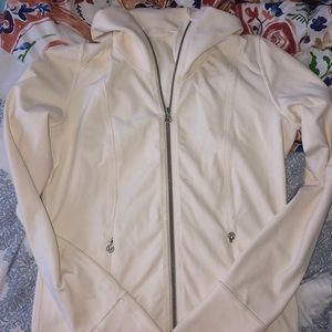 White lululemon jacket
